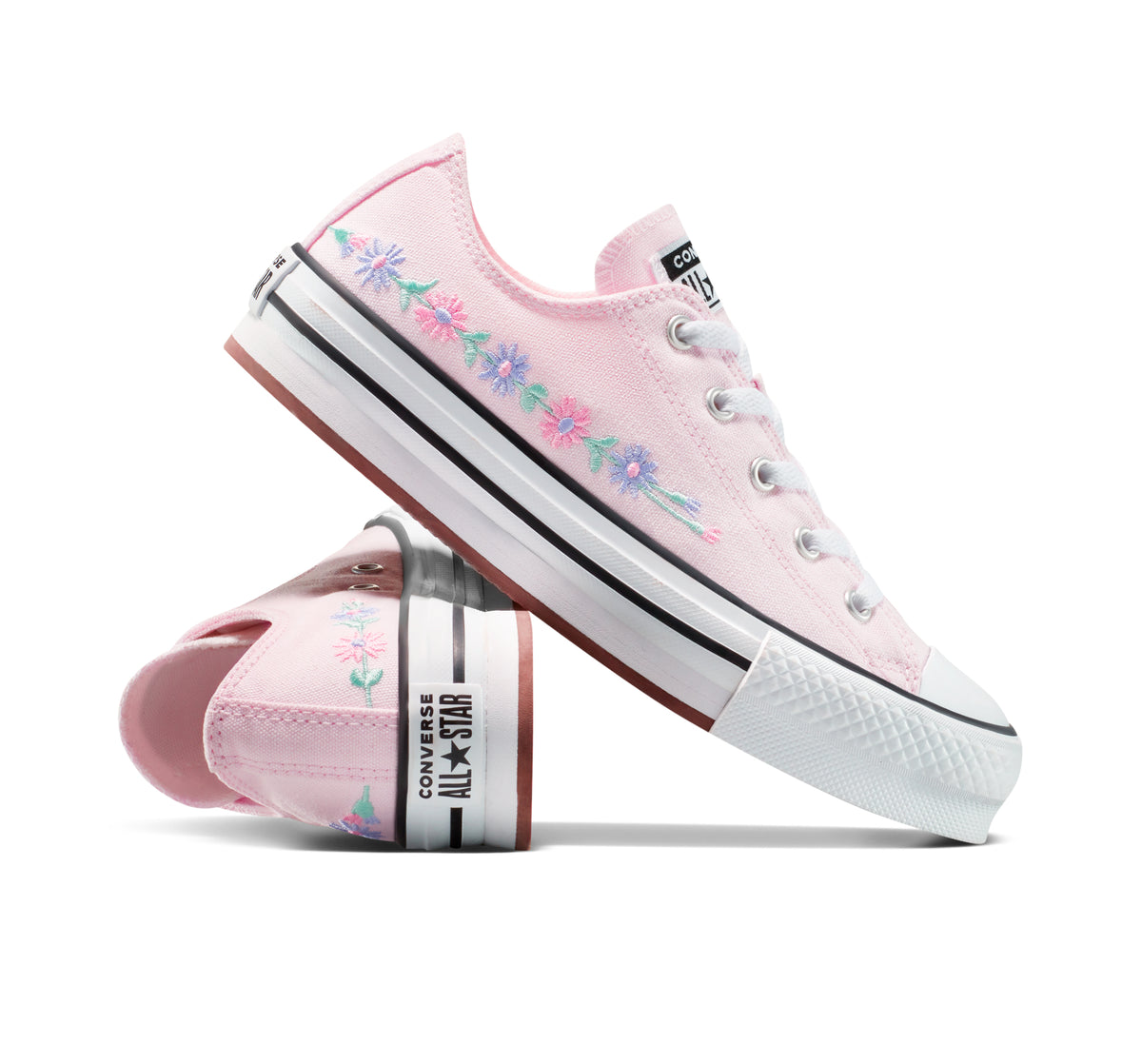 Chuck Taylor All Star EVA Lift Platform Embroidered Florals