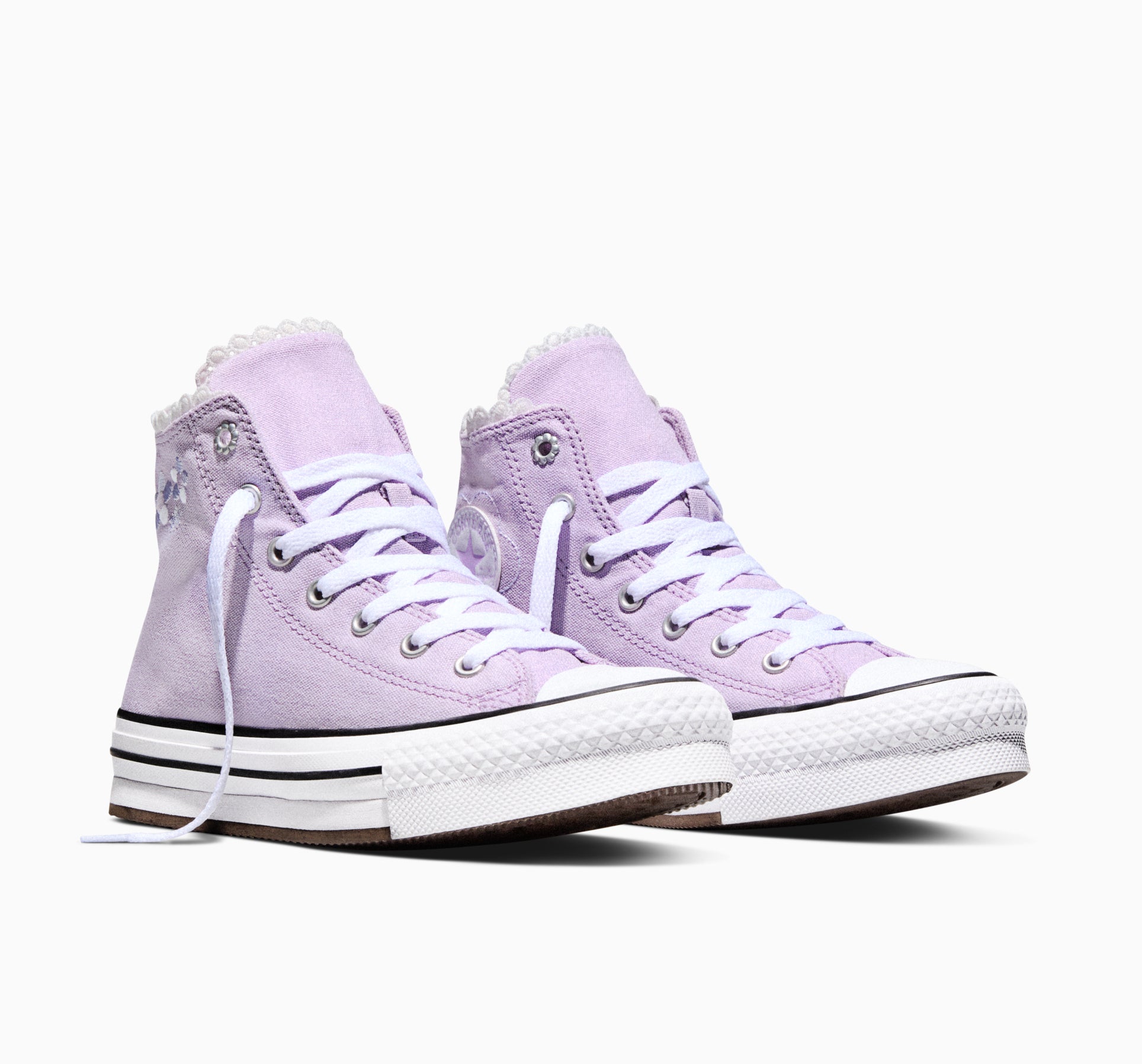Chuck Taylor All Star EVA Lift Plateforme Fleurs Bulle