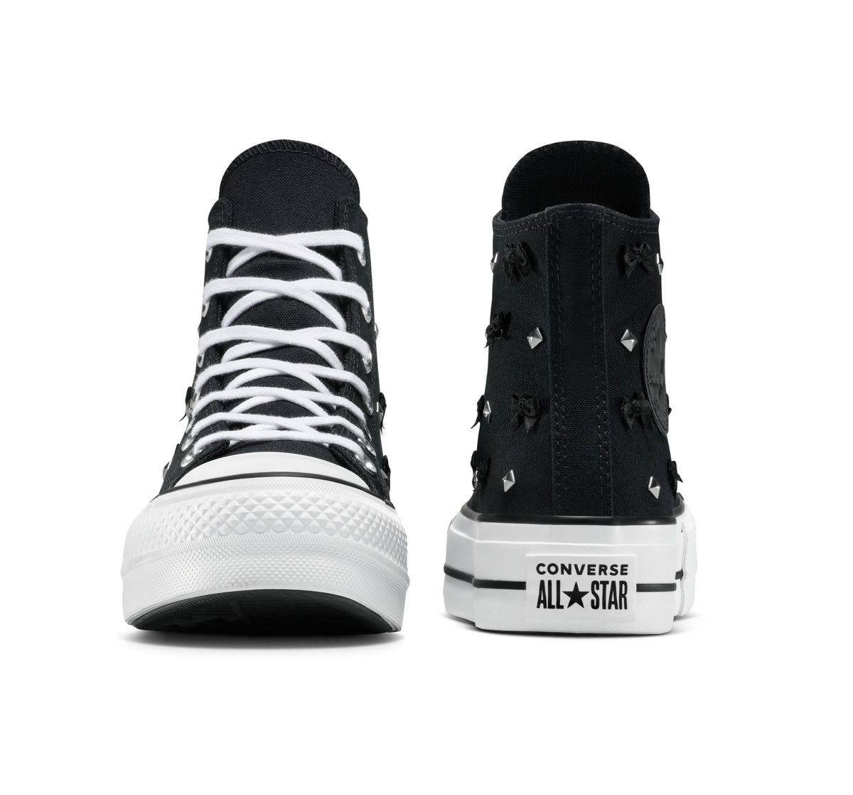 Chuck Taylor All Star Lift Platform Bows & Studs