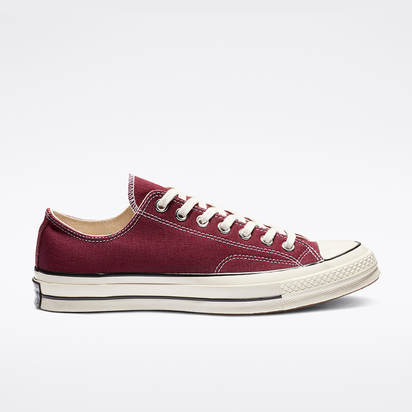 Chuck 70 Low Top in Dark Burgundy | Converse.ca