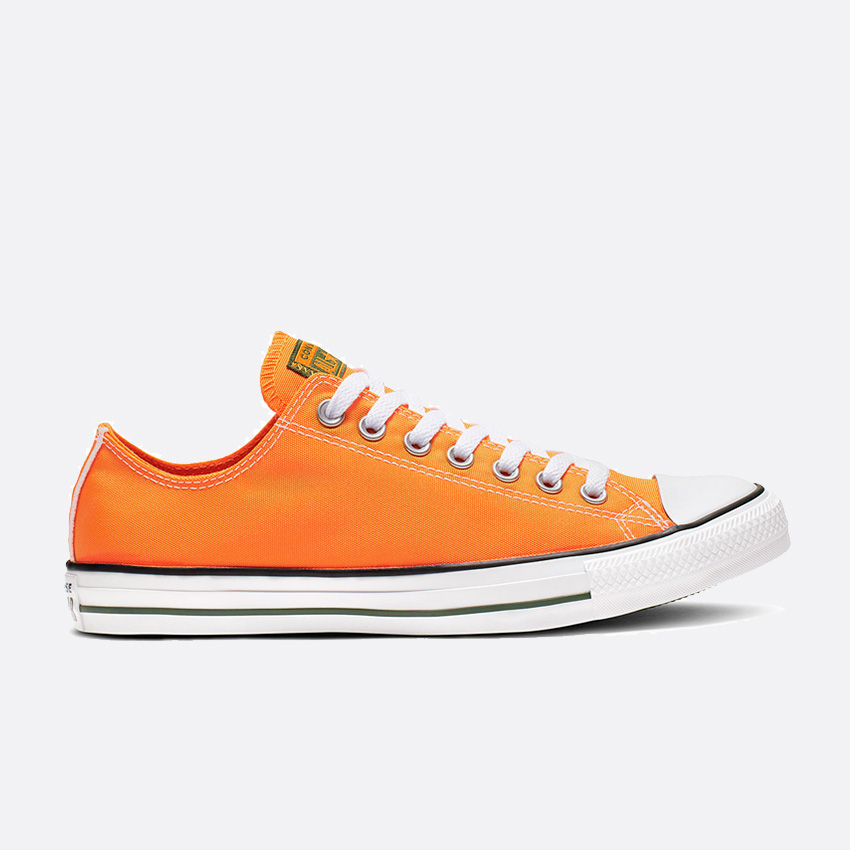 Chuck Taylor All Star Summer Sport Low Top in Orange Rind/Fir/White ...