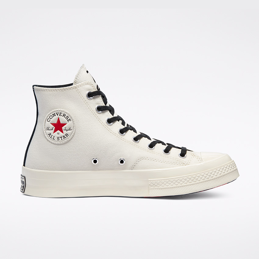 Converse x Keith Haring Chuck 70 High Top in Egret/Black/White ...