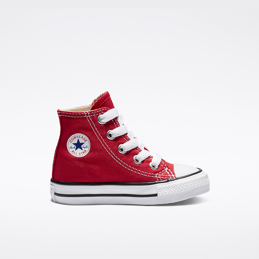 Chuck Taylor All Star High Top Infant/Toddler in Red | Converse.ca