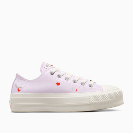 Chuck Taylor All Star Lift Platform Y2K Heart in Lilac Daze/Egret/Fever  Dream - Converse Canada