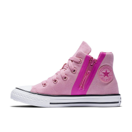 Chuck Taylor All Star Sport Zip High Top Little Big Kids in Light Orchid Hyper Magenta White Converse Canada
