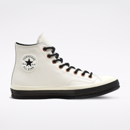 Waterproof GORE TEX Leather Chuck 70 High Top in White Alyssum Black Egret Converse Canada