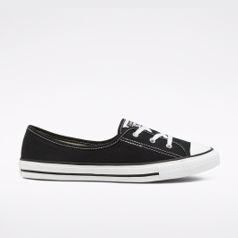 Ballet Lace Chuck Taylor All Star Slip Low Top in Black White Black Converse Canada