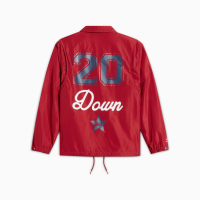 Official Converse Store x Patta Coaches Jacket in Garnet