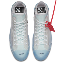 Converse x Virgil Abloh Chuck 70 High Top in Clear White White Converse Canada