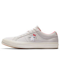 Converse x Hello Kitty One Star Low Top in Grey Egret Fiery Red Converse Canada