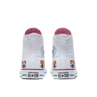 Converse x Hello Kitty Chuck Taylor All Star High Top in White Prism Pink White Converse Canada