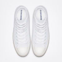 Converse Chuck Taylor All Star Mono Canvas High Top in White Monochrome
