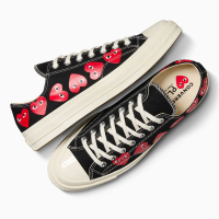 Comme Des Garcons Play X Converse Sneakers Black US 6