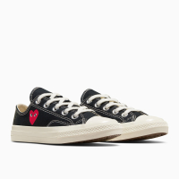 COMME DES GARÇONS PLAY X CONVERSE Red Sole Low Top Sneakers