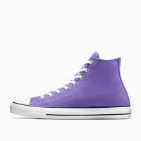 Purple high top converse cheap