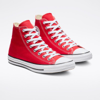 Converse all star high tops red top