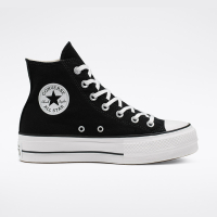 Chuck Taylor All Star Canvas Platform High Top in Black White White Converse Canada