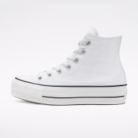 Converse White Chuck Taylor All Star Lift Platform High Sneakers