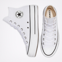Converse plateforme blanche femme online