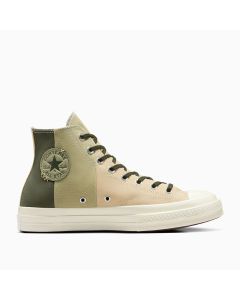 Chuck Taylor All Star Lift Platform Crafted Stitching in Egret True Sky Gold Converse Canada