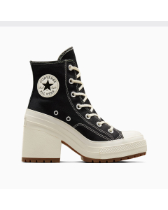 Converse Women Chuck 70 De Luxe Heel Sneakers Black egret 4.5