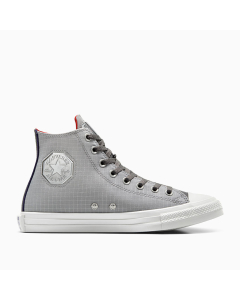 White converse with black line top