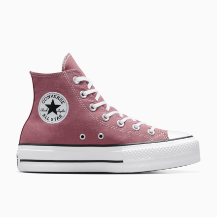 Converse Canada Chuck Taylor All Star Lift Platform in Light Saddle/Natural Ivory