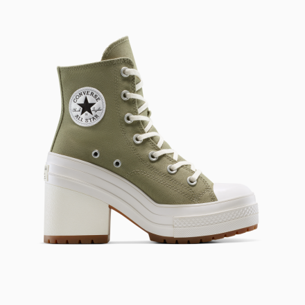 Converse Canada Chuck 70 De Luxe Heel Platform in Light Field Surplus/Egret/Black