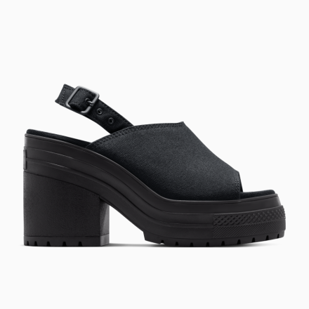 Converse Canada Chuck 70 De Luxe Heel Sandal Platform in Black/White/Black