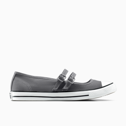 Converse Canada Chuck Taylor All Star Dainty Mary Jane Slip-On in Sharkskin/White/Natural Ivory
