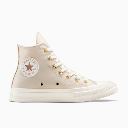 Converse Canada Chuck 70 Metallic Patch in Light Dune/Egret/Black
