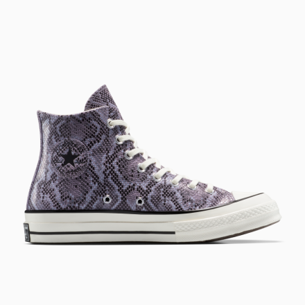 Converse Canada Chuck 70 Faux Snakeskin in Mauve Stone/Egret/Black