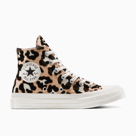 Converse Canada Chuck 70 Leopard in Black/Coastal Dune/Egret