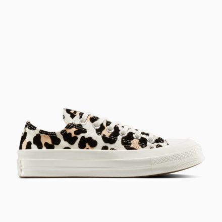 Converse Canada Chuck 70 Leopard in Egret/Black/Coastal Dune