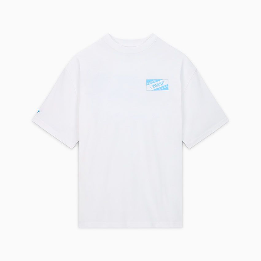 Converse x Awake NY Jersey T Shirt in White Converse Canada