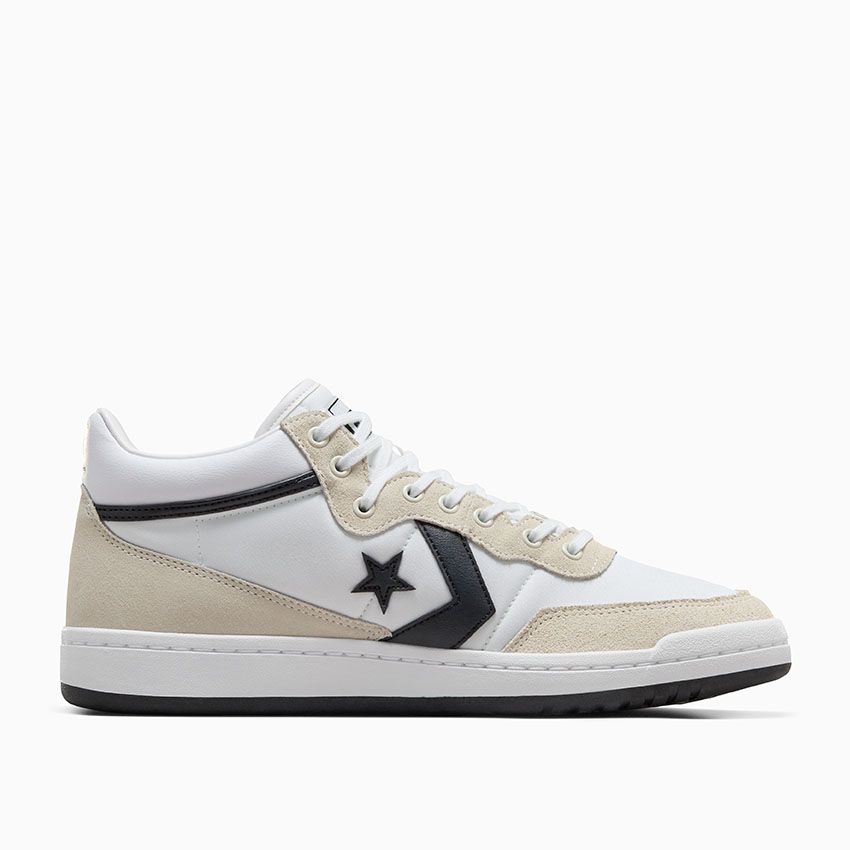 CONS Fastbreak Pro Leather & Suede in White/Black/Egret