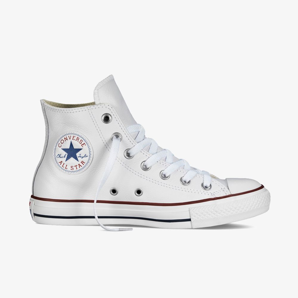 Chuck Taylor All Star Leather High Top in White - Converse Canada