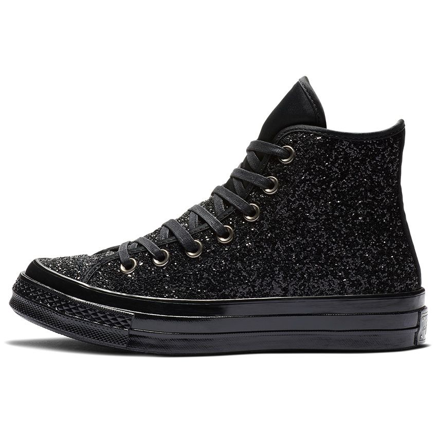 Chuck 70 After Party Glitter High Top in Black/Black/Black - Converse Canada