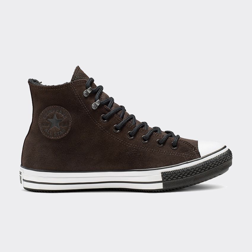 Chuck Taylor All Star Winter Waterproof High Top in Velvet Brown/White/Black  - Converse Canada