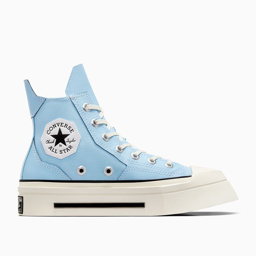 Converse Chuck 70 De Luxe Squared True Sky Egret Black US 7