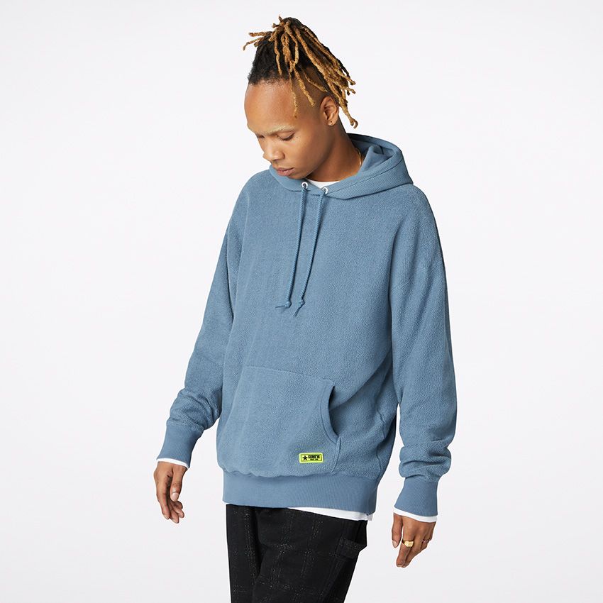 Men's Invert Pullover Hoodie in Lakeside Blue - Converse Canada