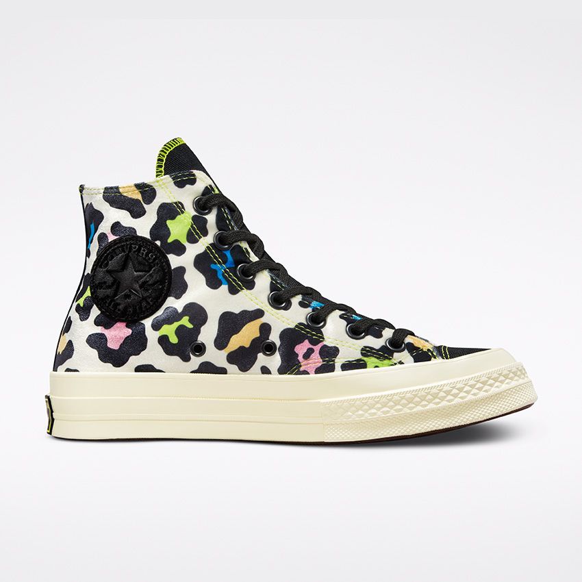 Welcome to the Wild 70 High Top in Egret/Black/Lime Twist - Converse Canada