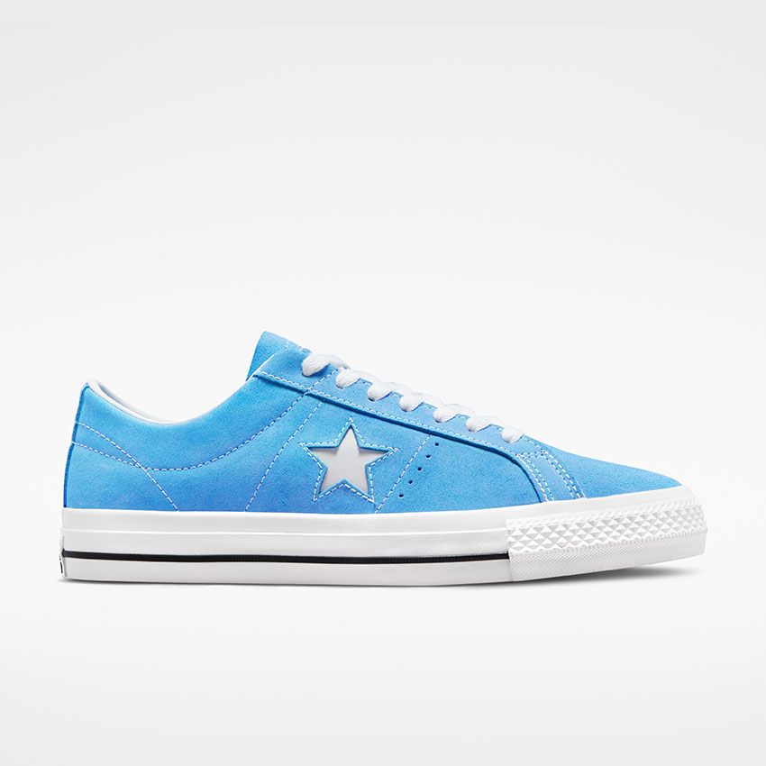 One Star Pro Suede in University Blue/White/White - Converse Canada