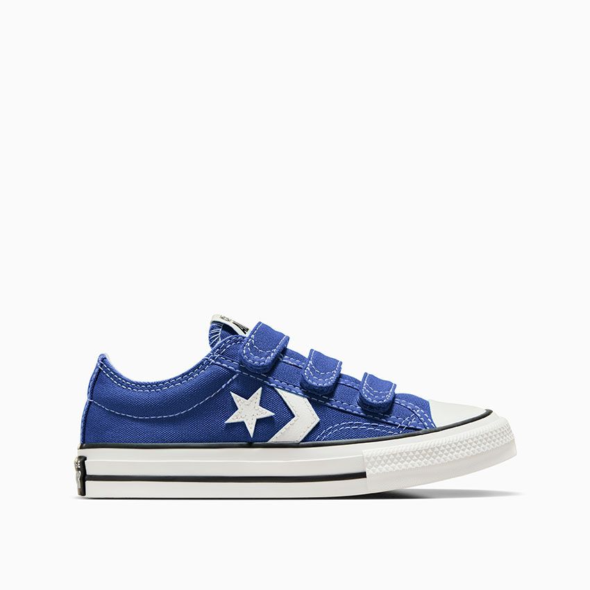 Blue velcro converse store
