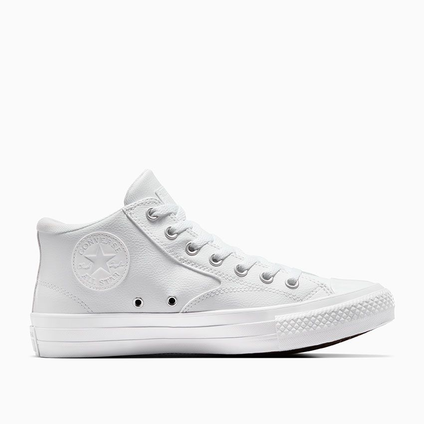 Chuck Taylor All Star Malden Street Faux Leather in White White White Converse Canada