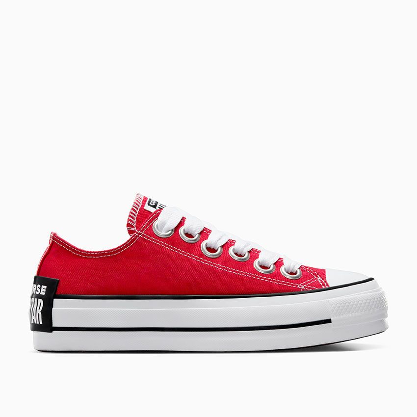 Black white and red converse outlet
