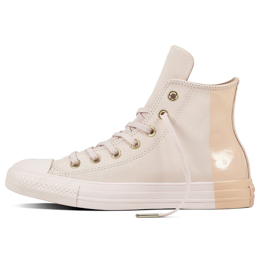 pistola pétalo billetera Chuck Taylor All Star Blocked Nubuck High Top in Barely Rose/Barely Rose/Particle  Beige - Converse Canada