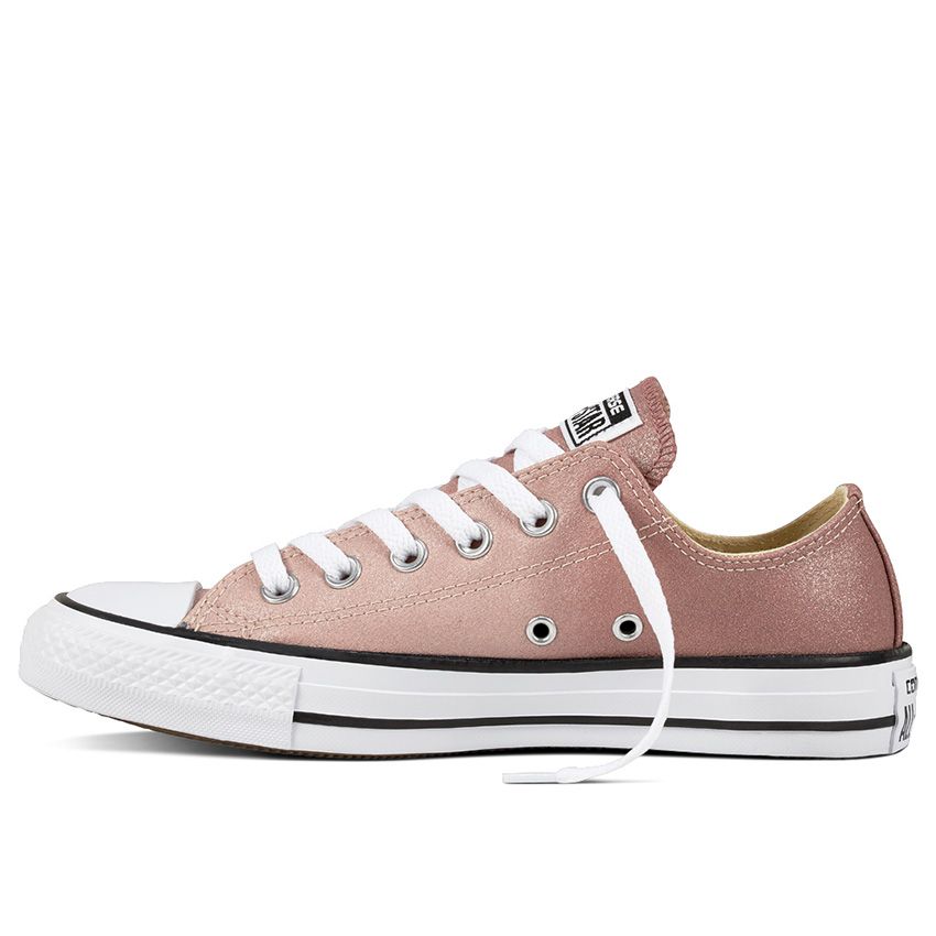 Chuck Taylor All Star Ombre Metallic Low Top in Particle Beige 