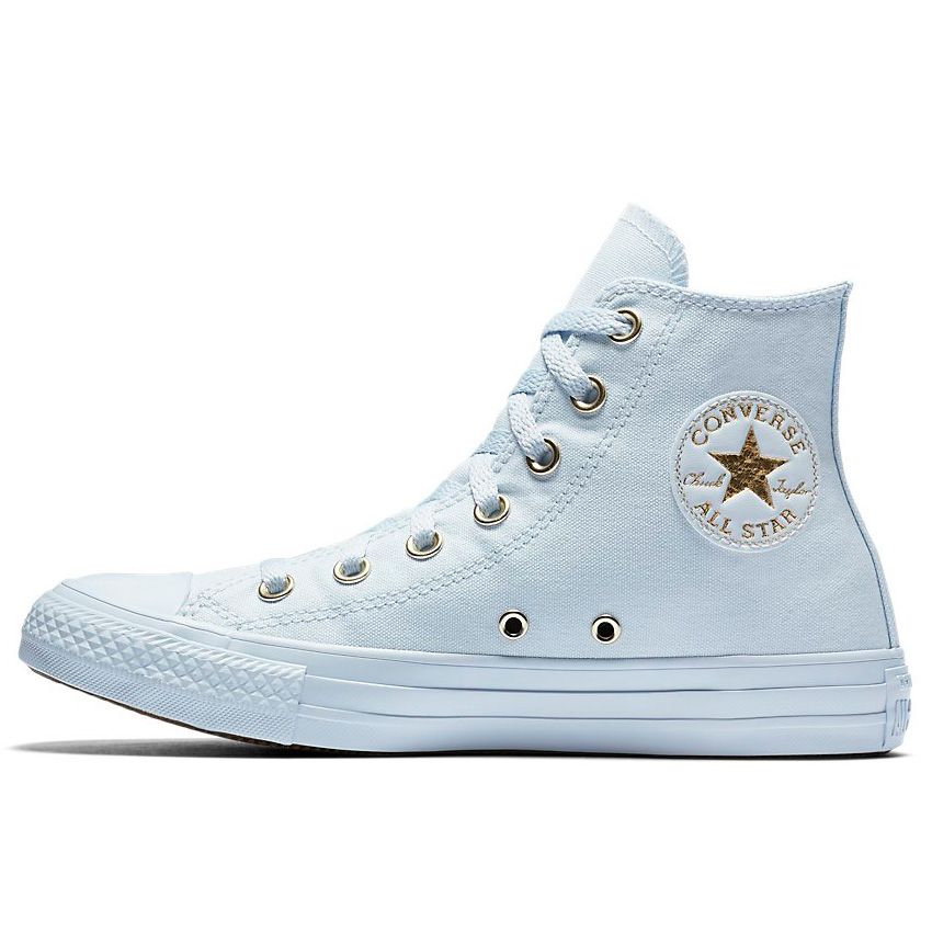 blue and gold converse