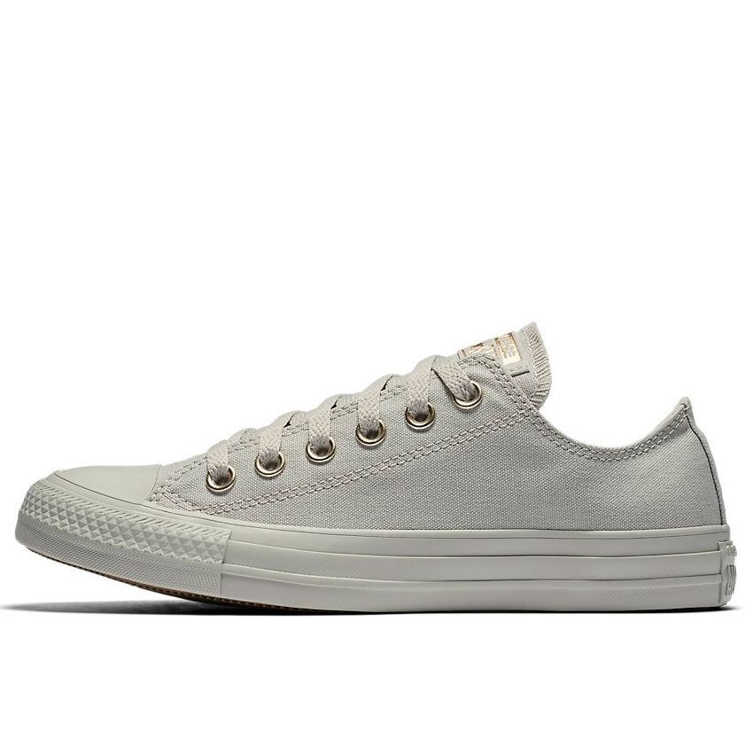 Tilstand bag Men Chuck Taylor All Star Mono Glam Low Top in Pale Grey/Pale Grey/Gold -  Converse Canada